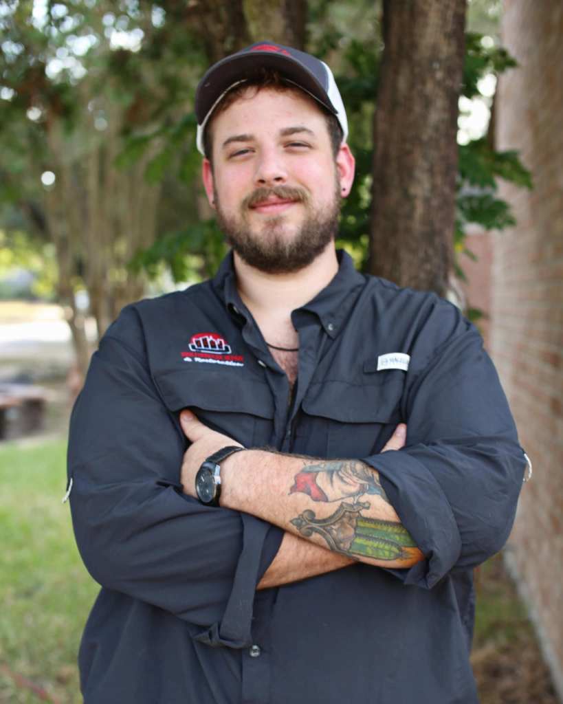 Chase Kirk Owner of Kirk Furniture and Cabinetry Restoration in Houston, Texas