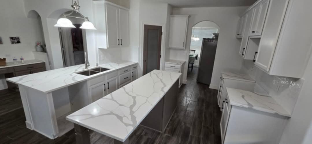 Kitchen Cabinet Refinish and Remodel by Kirk Furniture and Cabinetry Restoration Houston Texas