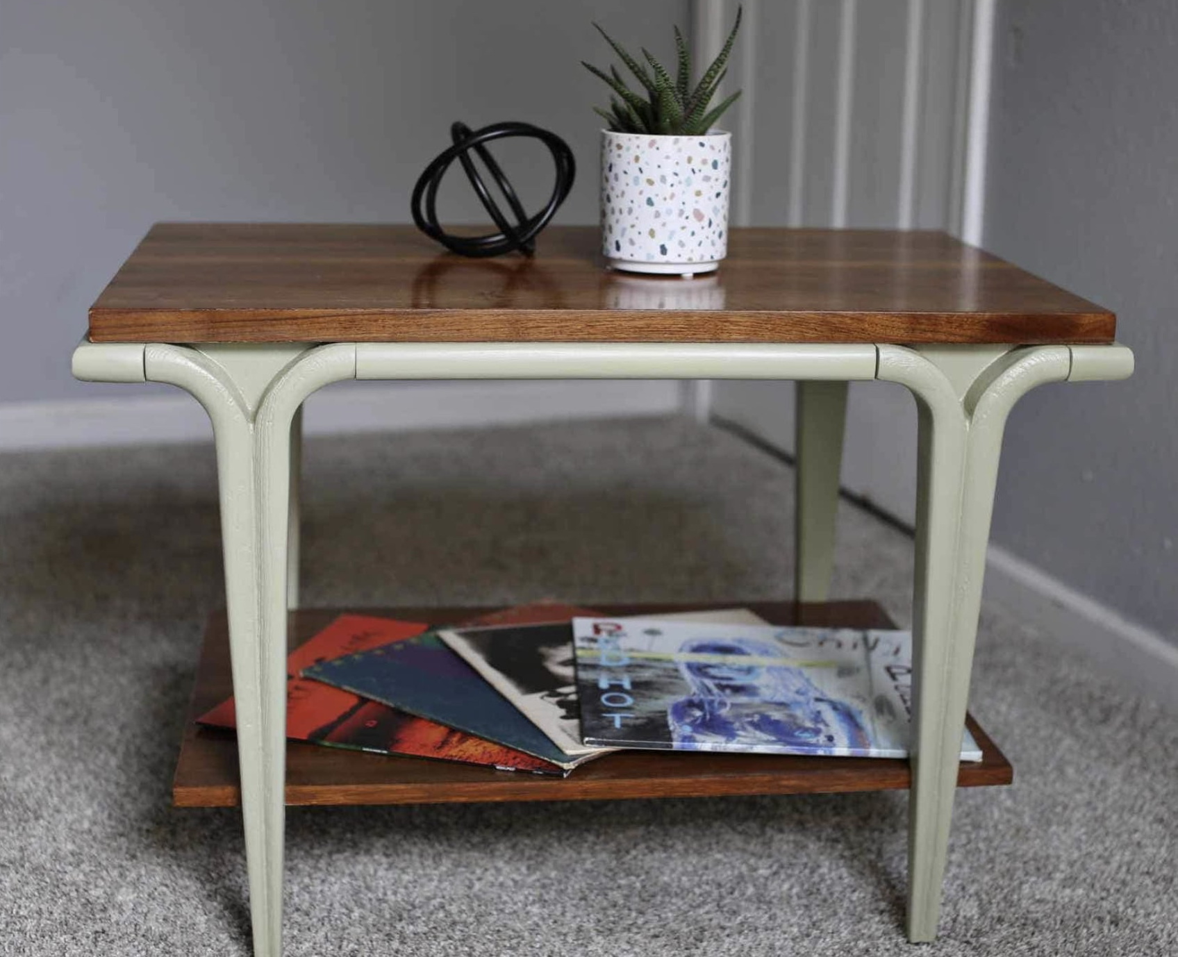 Display Table Repair Refinish and Restoration by Kirk Furniture and Cabinetry Restoration Houston Texas